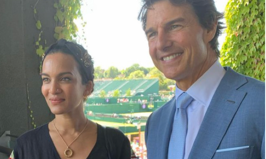 Anouska Shankar wears T&H Wimbledon