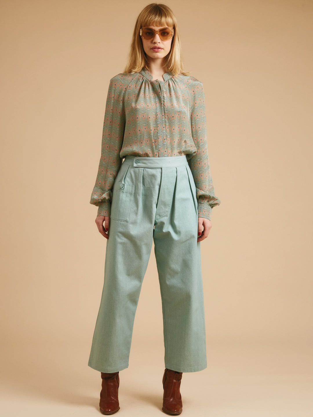 Sandgate Trousers Jade Green