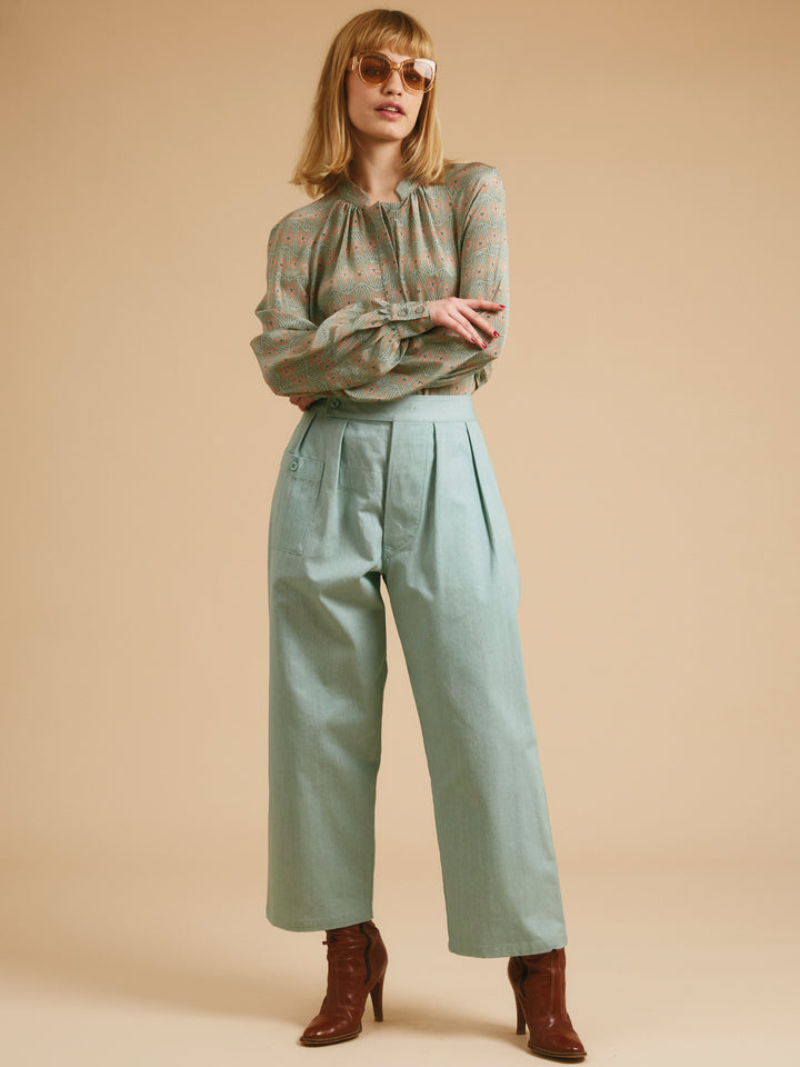 Sandgate Trousers Jade Green