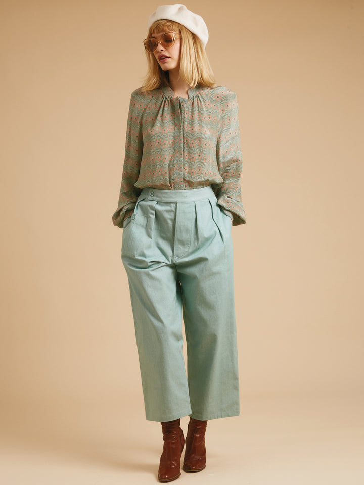 Sandgate Trousers Jade Green
