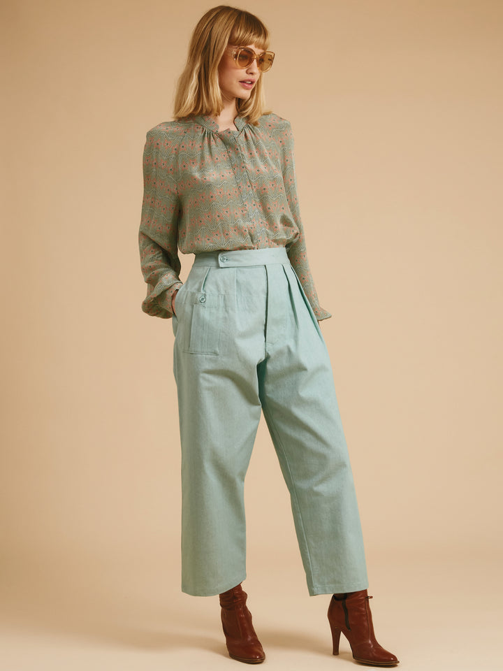 Sandgate Trousers Jade Green