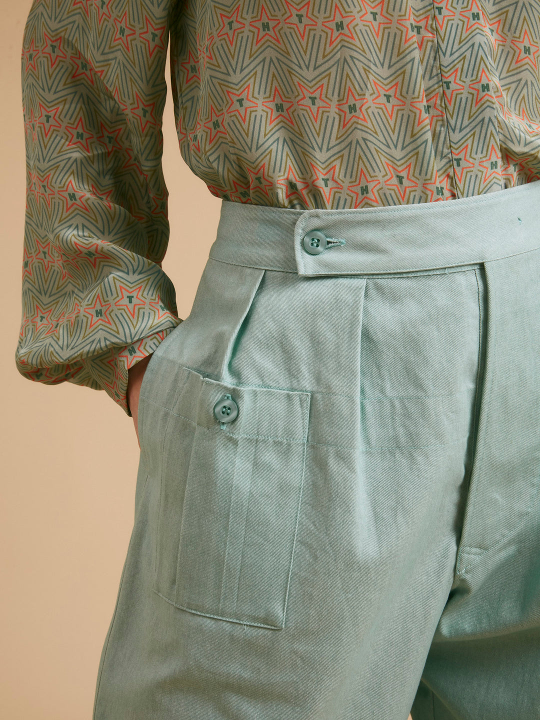 Sandgate Trousers Jade Green