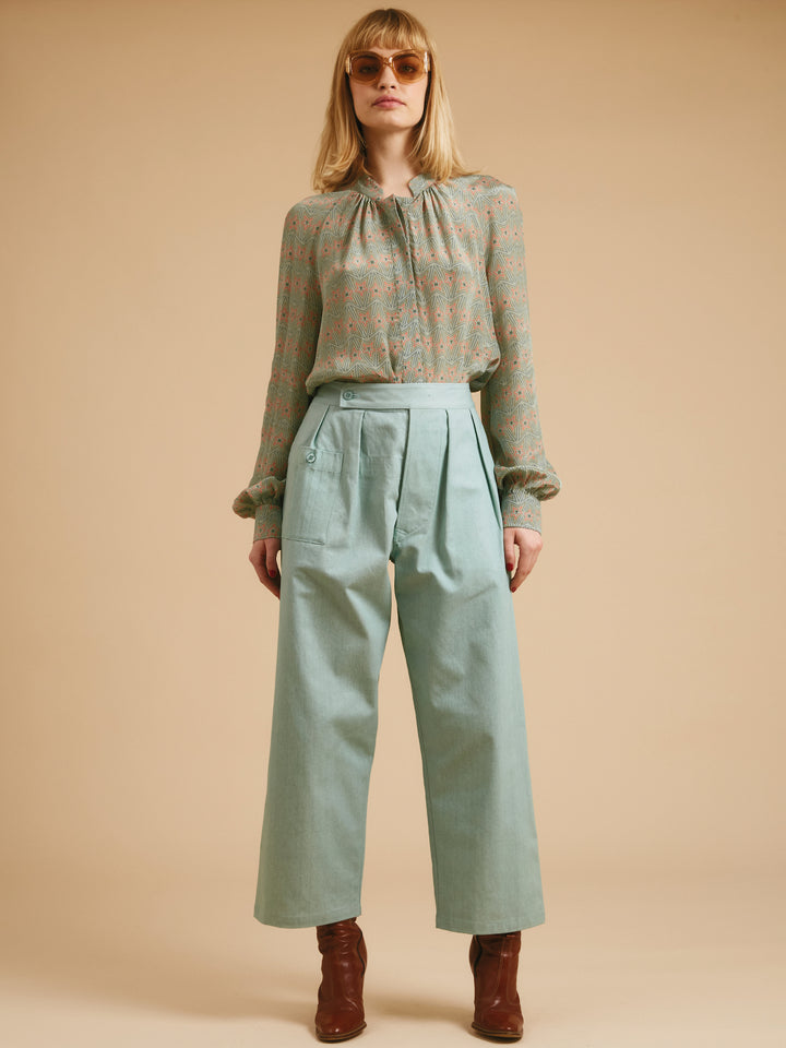 Sandgate Trousers Jade Green