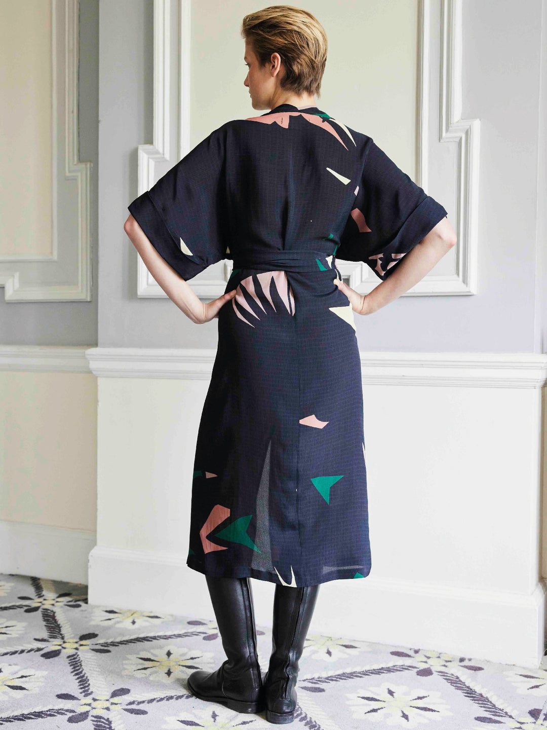 Gloria Midi Dress Eagle and Swift