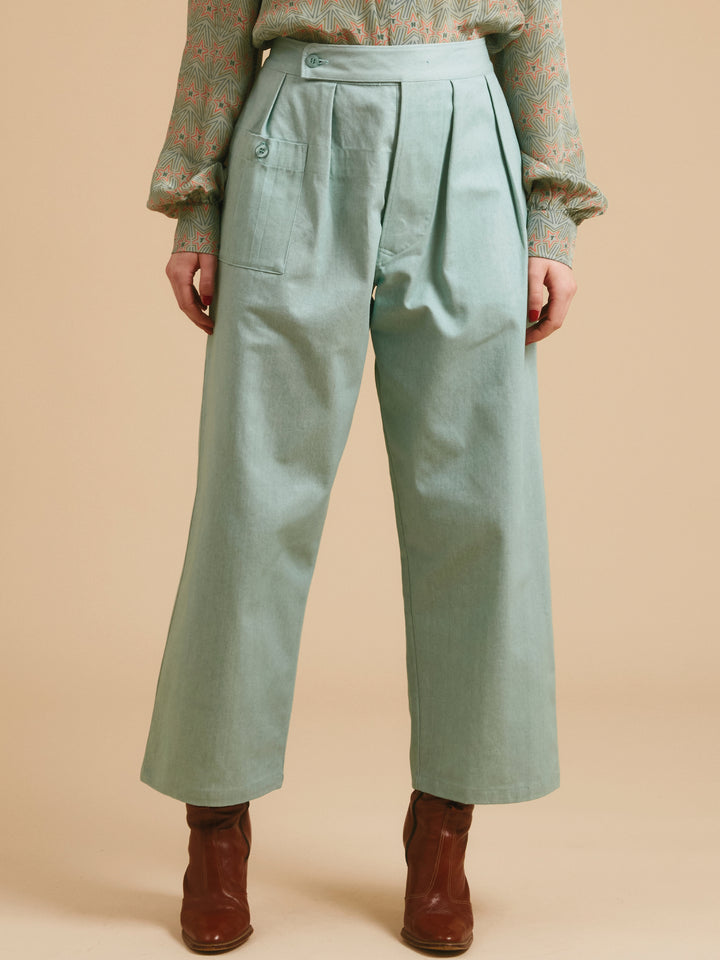 Sandgate Trousers Jade Green
